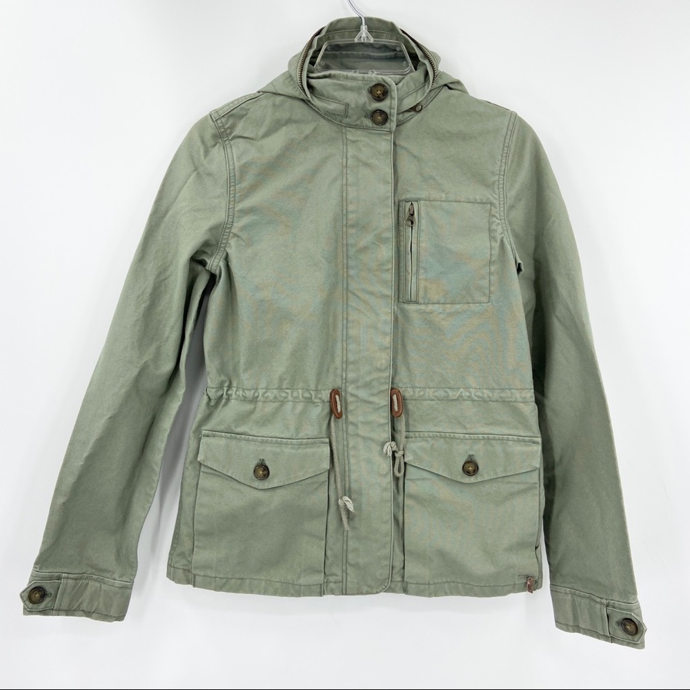 LEVI’S Green Field Jacket Long Sleeve Snap Button